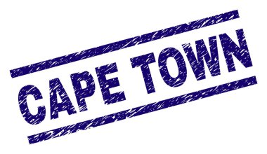 Dokulu Cape Town damga mühür çizik