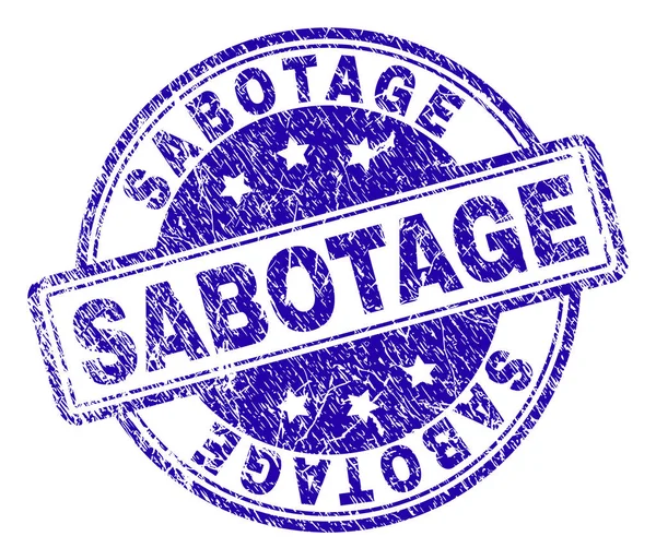 Grunge sabotaj damga mühür dokulu