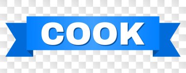 Cook başlık ile mavi bant