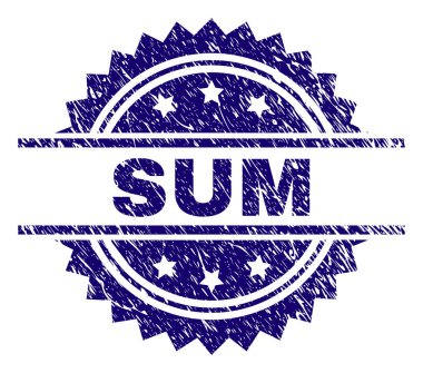 Grunge toplam damga mühür dokulu