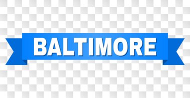 Baltimore metin ile mavi şerit