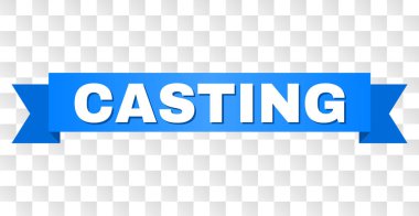 Başlık döküm ile mavi bant