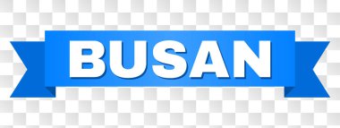 Busan metin ile mavi şerit