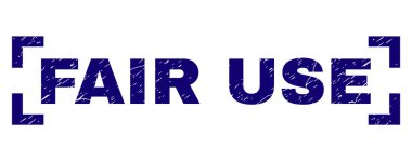 Grunge adil kullanım damga mühür köşeleri içinde dokulu