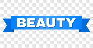 Mavi kurdele ile güzellik metin