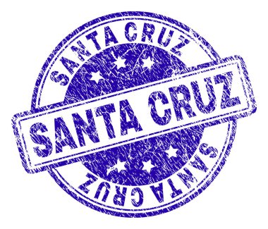 Dokulu Santa Cruz damga mühür çizik