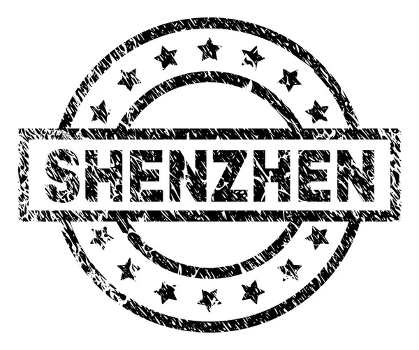 Dokulu Shenzhen damga mühür çizik