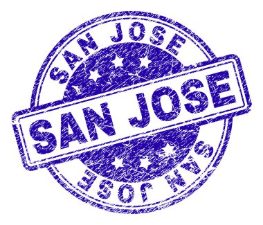 Dokulu San Jose damga mühür çizik