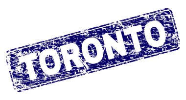 Yuvarlatılmış dikdörtgen damga çizilmiş Toronto çerçeveli