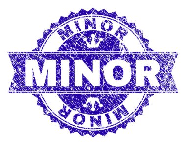 Kurdele ile Çizik Dokulu Minör Damga Mührü