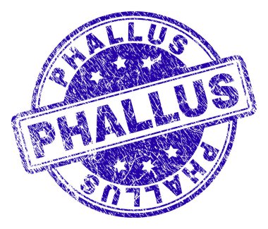 Dokulu penis damga mühür çizik