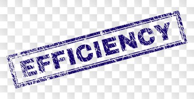 Grunge Verimlilik Dikdörtgen Damgası