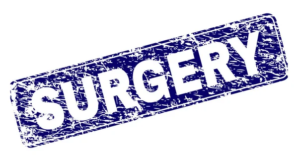 Yuvarlatılmış dikdörtgen damga çizilmiş cerrahi çerçeveli