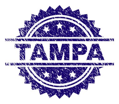 Grunge Tampa damga mühür dokulu