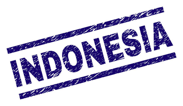 Большая текстурированная печать INDONESIA
