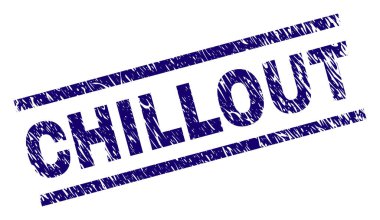 Dokulu Chillout damga mühür çizik