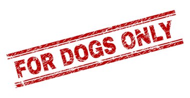 Grunge köpekler için sadece damga mühür dokulu.