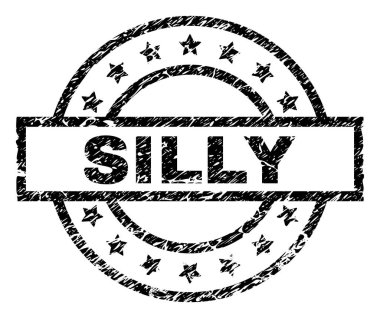 Grunge aptal damga mühür dokulu