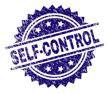 Dokulu kendini kontrol damga mühür çizik