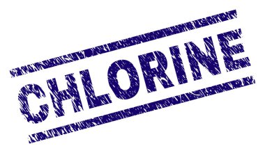 Grunge klor damga mühür dokulu