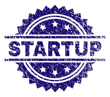 Grunge başlangıç damga mühür dokulu