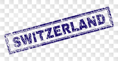 İsviçre damga mühür kauçuk yazdırma stilini ve Çift Kişilik çerçeveli dikdörtgen şekli ile yazdırma. Damga şeffaf bir arka plan üzerine yerleştirilir. Mavi vektör kauçuk baskı İsviçre etiketinin kirli doku ile.