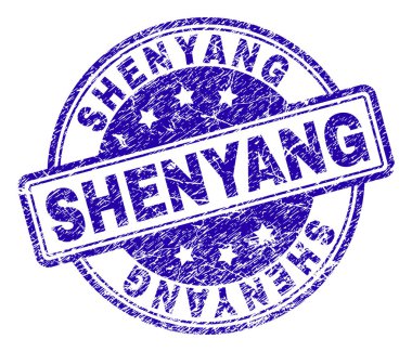 Dokulu Shenyang damga mühür çizik