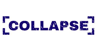 Grunge Daralt damga mühür köşeler arasında dokulu