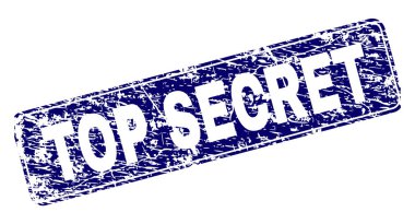 Yuvarlatılmış dikdörtgen damga grunge gizli çerçeveli