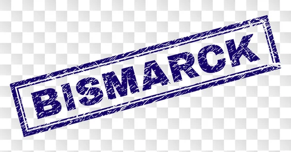 Grunge Bismarck dikdörtgen damgası