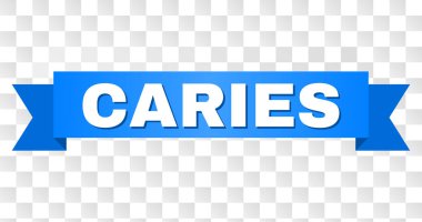 Mavi bant çürük başlık ile