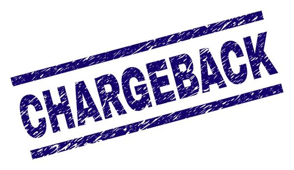 Dokulu Chargeback damga mühür çizik