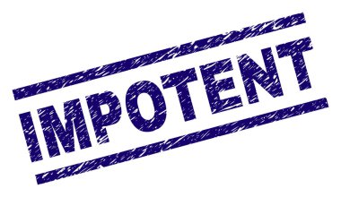 Grunge iktidarsız damga mühür dokulu