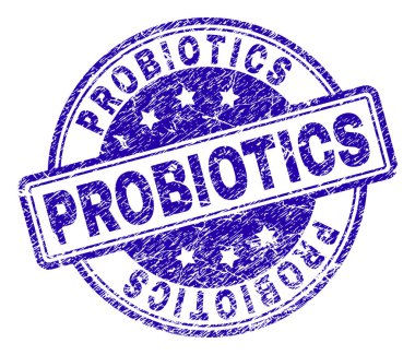 Dokulu Probiyotikler damga mühür çizik