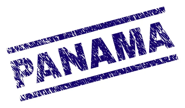 Grunge Panama damga mühür dokulu