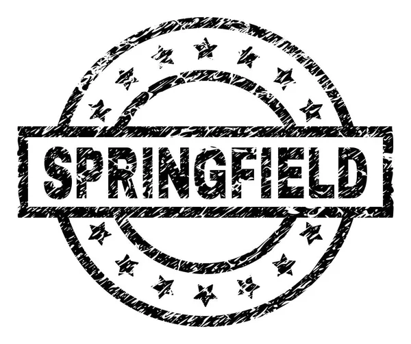 Dokulu Springfield damga mühür çizik