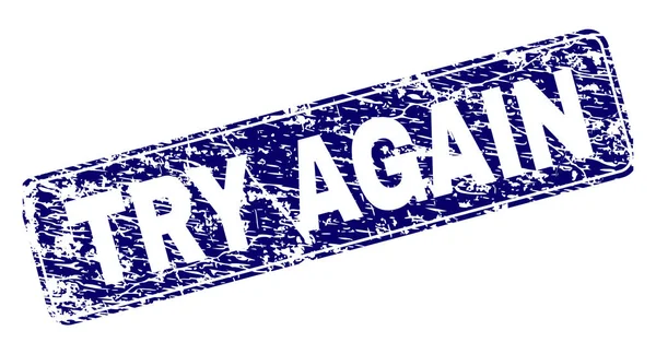 Çizik deneyin tekrar yuvarlatılmış dikdörtgen damga çerçeveli