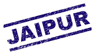 Grunge Jaipur damga mühür dokulu