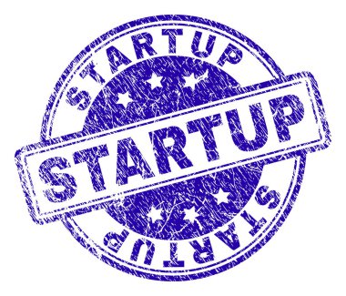 Grunge başlangıç damga mühür dokulu