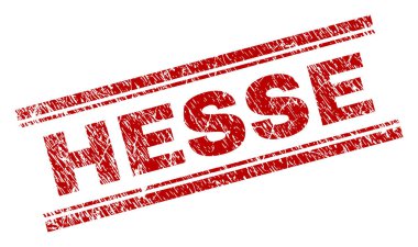 Dokulu Hesse damga mühür çizik