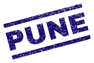 Grunge Pune damga mühür dokulu