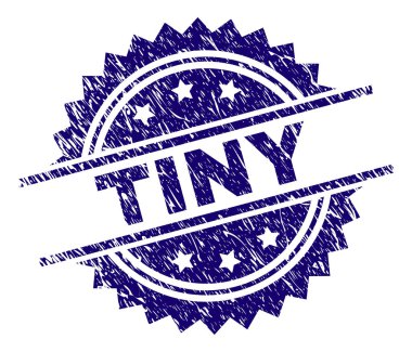 Dokulu küçük damga mühür çizik