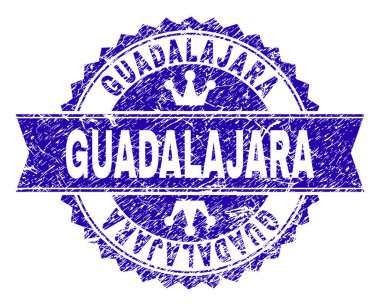 Kurdele li Grunge Dokulu Guadalajara Pul Mührü