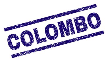 Dokulu Colombo damga mühür çizik