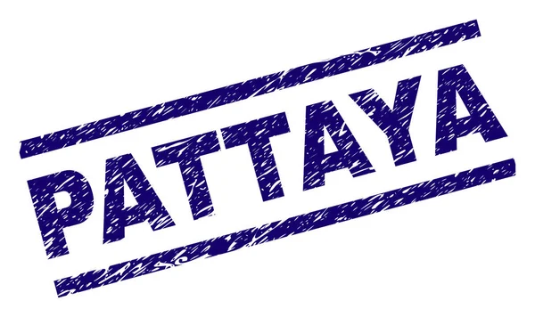 Grunge Texturé PATTAYA Stamp Seal — Image vectorielle