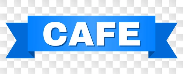 Blue Stripe with CAFE Text