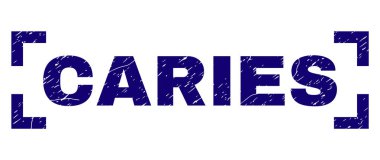 Grunge çürük damga mühür köşeleri içinde dokulu