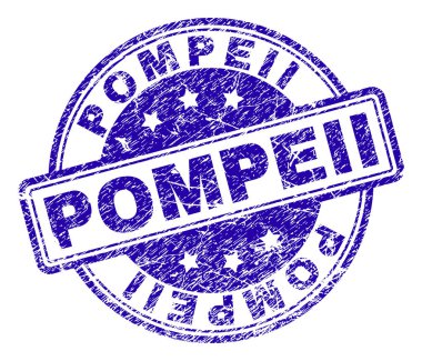 Grunge Pompeii damga mühür dokulu