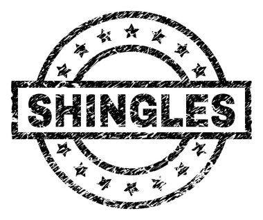 Çizik dokulu Zona damga mühür