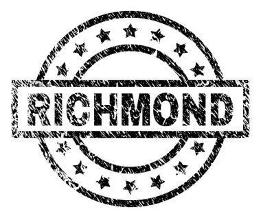 Dokulu Richmond damga mühür çizik